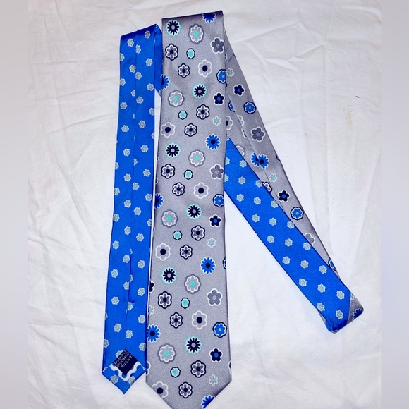 NWOT Happy Ties Men’s Necktie 100% Silk - Picture 3 of 3